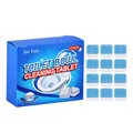 Comprimés nettoyants Jue Fish pour cuvette WC, élimination des taches et fraîcheur, 12 pcs. - 12 Pièces/Pack