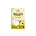 Jakehoe lemon scented dishwashing detergent sheets, 30 high concentration cleaning pieces - 30 Packs