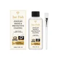 JUE FISH 100ml Schmuckglanz- und Schutzbeschichtungs-Set für Ringe und Schmuck - 100ml Reinigungsset / Inklusive Flasche und Bürste