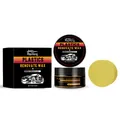 Rayhong automotive plastic renovate wax with sponge for car interior maintenance - Plastic Refurbishment Paste Set / 100G Pack With Sponge