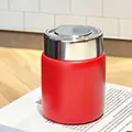 Mini roter vakuumisolierter Edelstahl-Taschenbecher 160ml tragbare Thermoskanne - 160ml / Kleiner Pummel-Stil / Rot