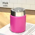 Kompakte rosa 160 ml Mini-Vakuum-isolierte Wasserflasche aus hochwertigem 304 Edelstahl. - 160ml / Kleiner Pummel-Stil / Rosa