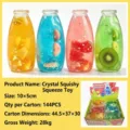 Jouets squishy en cristal transparent sur le thème des fruits pour se détendre - Style Bouteille Dérive Maltose