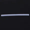 Replacement flexible translucent liquid silicone straw for universal children's water bottles - Diameter 6mm Length 170mm