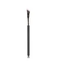 Professional angled makeup brush with soft bristles and a durable black wooden handle. - Small Four-corner Foundation Brush