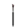 Professional angled foundation brush with premium black wooden handle and soft synthetic bristles - Medium Four-corner Foundation Brush