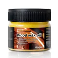William Weir natural wood seasoning beewax furniture polish wax oil 80g jar pack - Wood Wax Oil / 80g (English Label)