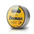 William Weir natural wood seasoning beeswax in a 200g tin for furniture polishing - English Label / 200g (Rosewood Special Aluminum Tin)