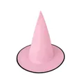 Roze Halloween heksenhoed van Oxford-stof voor verkleedpartijen en tovenaarsrollen. - 1 / Heksenhoed / Oxford Doek Roze