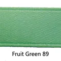 Fruchtgrünes 3-4 mm doppelseitiges Satinband für Luftballons und Lesezeichen - 900 Yards Packung / Obstgrün