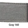 Ruban de satin gris 3-4mm double face de haute qualité pour l'artisanat et cadeaux - Paquet de 900 Yards / Gris