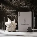 Künstlerische weiße Keramikvase in Muschelform mit Geschenkbox und genauen Maßen. - Muschelvase in Farbbox