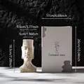 Κεραμικό βάζο άγαλμα Moai με κουτί δώρου και λεπτομερείς διαστάσεις σε cm και ίντσες - Βάζο Άγαλμα Μοάι (Έγχρωμο Κουτί)