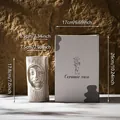 Σκανδιναβικό καλλιτεχνικό κεραμικό βάζο προσώπου με διαστάσεις 17,8cm και κουτί - Δημιουργικό Πρόσωπο (Συσκευασία Έγχρωμο Κουτί) / Έγχρωμο Κουτί