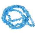 Detailopname van blauwe kristallen chipkralen met onregelmatige vormen voor doe-het-zelf sieraden - 220 stuks/verpakking / Blauwe Kristallen Steentjes