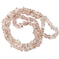 Natuurlijke onregelmatige kristallen chip edelsteen strengen voor DIY sieraden maken. - 220 stuks/verpakking / Lichtgrijs Kristalsplit