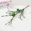 Artificial green plant branch fake flower for home wedding decoration table decor - Foam Fruit Branch - Clover