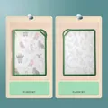 Durable green double-sided cutting board with cute cartoon animal prints and hang hole - Forest Cartoon Mix / CB-17 (Light Luxury Green)