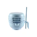 Multifunctional light blue baby food grinder set featuring a manual bowl and tools - Light Blue