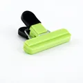Green and black large plastic food bag sealer clip for snack freshness preservation - Small (GJ-37) / Green