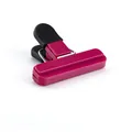 Magenta plastic food bag sealing clip for maintaining snack freshness and storage - Small (GJ-37) / Rose Red