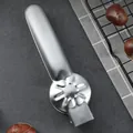 Edelstahl Kastanienöffner Nußknacker zum effektiven Schälen von rohen Kastanien - Stil A / 430 Edelstahl