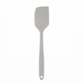 Hitzebeständiger grauer Silikon Teigschaber zum Backen und Kochen in der Küche geeignet - Spatel / Grau