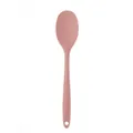 Hitzebeständiger Silikon-Rührlöffel in Altrosa mit integriertem Aufhängeloch. - Löffel / Rosa