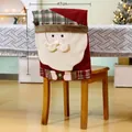 Santa Claus Christmas chair cover featuring dimension markings and weight details - Series 016-Santa Claus(016-Santa)