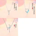 Set van 3 delicate zilverkleurige kettingen met maan- en vlinder kristallen hangers - Ketting Set (Set 9) / 3-pack