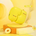 Cute little yellow duck portable magnetic hand warmer in bright lemon yellow color - Little Yellow Duck (GS008)