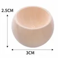 Dettaglio del diffusore in legno naturale con dimensioni di 2,5 cm di altezza e 3 cm di larghezza - A25mm L30mm / Colore legno naturale
