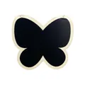 Mini lavagna in legno a forma di farfalla per la decorazione della casa e feste - Collana Farfalla in Opale Scuro / 10cm