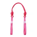 Pink nylon braided cord extension shoulder strap for eco-friendly shopping bags - Rose Red Strap