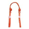 Durable orange nylon extension shoulder strap with buckles for eco-friendly bags - Orange and Green Spotted Shoulder Strap