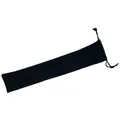 Elegante zwarte fluwelen zakje met trekkoord voor vouwwaiers, luxe geschenkverpakking - Nr. 1 Puur Zwarte Stijl / Zwart