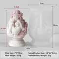 Detailed Mother and baby silicone candle mold for DIY Mother's Day aromatherapy craft gifts - Mother and Baby J-5624