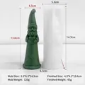 Detailed Santa Claus silicone mold for DIY Christmas aromatherapy candles and plaster - Santa Claus Style J-5711