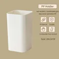 Durable white PP kitchen utensil storage holder for spatula and spoon set 18x11cm - Storage Bin