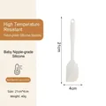 Professional 21cm heat-resistant white food grade silicone baking spatula scraper tool - Spatula / 21cm / Cream