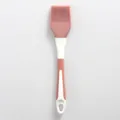 Heat-resistant pink silicone oil brush for baking and grilling with ergonomic handle - Oil Brush / Nordic Pink