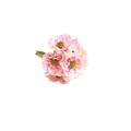 Zarter künstlicher rosa Gänseblümchenstrauß mit Drahtstielen für DIY-Haarschmuck - 1 Strauß 6 Blumen / Hellrosa