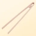 Professional heat resistant pink silicone food tongs for kitchen cooking and BBQ - Long / Pink