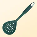 Dark green heat-resistant silicone slotted spoon for non-stick cookware - Slotted Spoon / Dark Green