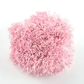 1mm rosa perlglanz Gips-Blütenstempel für DIY künstliche florale Kopfschmuck-Material - 1 Bündel / Ca. 4000 Stück / Rosa