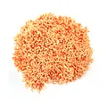 Detailgetreuer 2mm matter oranger Gips-Blütenstempel für DIY-Blumenhandwerk-Dekorationen - 2mm Matte Staubblatt 10 Bündel (ca. 4000 Stück, 180g) / Orange