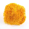1mm goldgelbe Perl-Blütenstempel für DIY-Kopfschmuck und künstliches Blumendesign - 1 Bündel / Ca. 4000 Stück / Orange