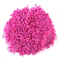 2mm matte pinke künstliche Blütenstempel für DIY-Blumenhandwerk und Dekorationen. - 10 Bündel (Ca. 4000 Stück) / Fuchsia