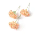 Drei realistische künstliche orangefarbene Schleierkraut-Sträuße für die Hochzeitsdeko - Rosa Orange (-5) / 12 Sträuße/Packung