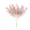 Künstlicher rosa samtiger Sterngras Strauß für DIY Blumenhandwerk und Heimdekoration - Altrosa